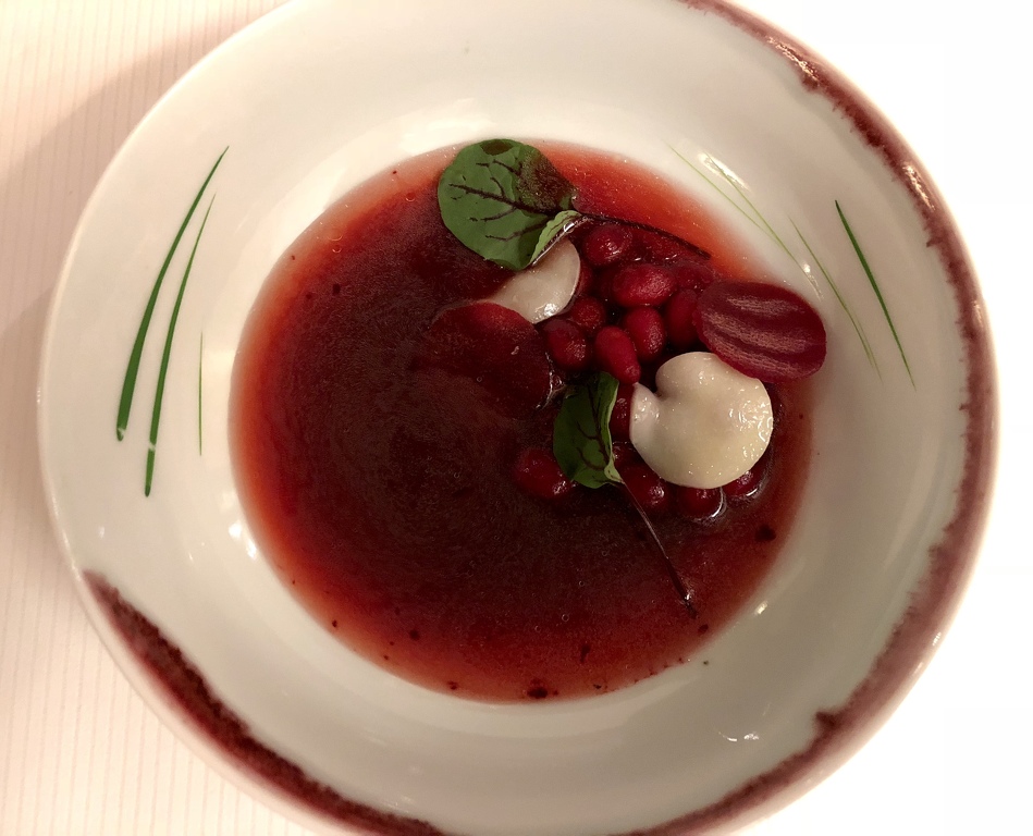 Parsnip Beetroot Gnocchi Without Flour Garden Consomme Flavoured