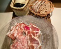 Late night charcuterie at  ラカーヴデランパール Cave des Remparts