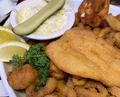 Dinner at Sammy's Fish Box