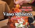 Dinner at Vaso's Mediterranean Bistro