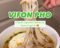 Dinner at Vifon Pho