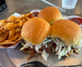 Dinner at Saucy's BBQ