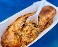 Dinner at Caluda’s King Cake