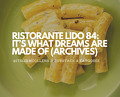 Dinner at Riccardo Camanini - Lido 84