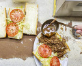 Dinner at Radosta's Po-Boys