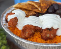 Dinner at The Halal Guys