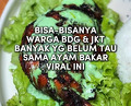 Dinner at Bandung, Indonesia