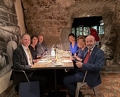 Dinner at Blaue Gans
