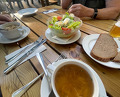 Dinner at Gasthaus Rostiger Anker