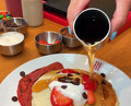 Dinner at Flap Your Jacks