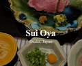 Dinner at Sui Oya | Osaka, Japan