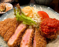 Dinner at とんかつ あしみ