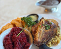 Dinner at Aquebogue, New York