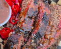 Dinner at Holy Smokes BBQ 
