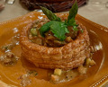 Dinner at La ferme aux grives, Michel Guerard