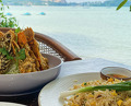 Dinner at เสบียงเล หาดบางรักษ์ Sabienglae Bang Rak Beach