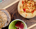 Dinner at Flour Moon Bagels