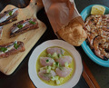 Dinner at Evviva Restaurant