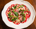 Dinner at East Village, Manhattan