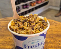 Dinner at Fresko Yogurt Bar London