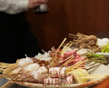 Dinner at kushikatsu daibon (串かつ だいぼん)
