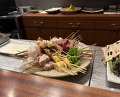 Dinner at kushikatsu daibon (串かつ だいぼん)