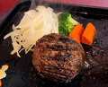 Dinner at Sumiyaki Hamburger Steak Gyusen (炭焼ハンバーグ 牛船)