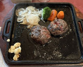 Dinner at Sumiyaki Hamburger Steak Gyusen (炭焼ハンバーグ 牛船)