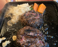 Dinner at Sumiyaki Hamburger Steak Gyusen (炭焼ハンバーグ 牛船)