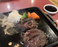 Dinner at Sumiyaki Hamburger Steak Gyusen (炭焼ハンバーグ 牛船)