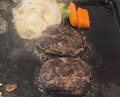 Dinner at Sumiyaki Hamburger Steak Gyusen (炭焼ハンバーグ 牛船)