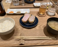 Dinner at Tonkatsu Narikura（Minami-Asagaya）