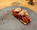 Dinner at tens. (tens.)