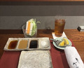 Dinner at kushikatsu daibon (串かつ だいぼん)