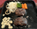 Dinner at Sumiyaki Hamburger Steak Gyusen (炭焼ハンバーグ 牛船)