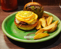 Dinner at THE GRABBER hamburger pub