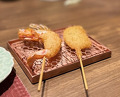 Dinner at kushikatsu daibon (串かつ だいぼん)