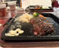 Dinner at Sumiyaki Hamburger Steak Gyusen (炭焼ハンバーグ 牛船)