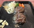 Dinner at Sumiyaki Hamburger Steak Gyusen (炭焼ハンバーグ 牛船)
