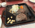 Dinner at Sumiyaki Hamburger Steak Gyusen (炭焼ハンバーグ 牛船)