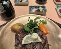 Dinner at Steak House Kitchen Ribbon (ステーキハウス キッチンリボン)