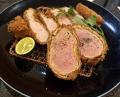 Dinner at Tonkatsu Mange (とんかつ マンジェ)
