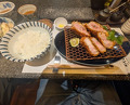 Dinner at Tonkatsu Mange (とんかつ マンジェ)