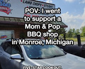 Dinner at Monroe, Michigan