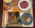 Dinner at Niku Ryori Fukunaga (肉料理ふくなが)