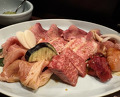 Dinner at Sumibi Yakiniku Kyuu (炭火焼肉 久)