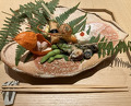 Dinner at Shorenin Monzeki Mae Tsukioka (青蓮院門跡前 月おか)