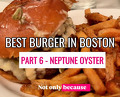 Dinner at Neptune Oyster Boston, Ma