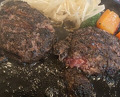 Dinner at Sumiyaki Hamburger Steak Gyusen (炭焼ハンバーグ 牛船)