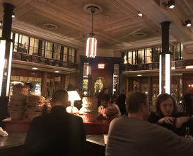 Packed dining room